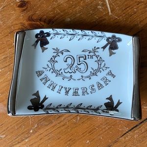 25th Anniversary Trinket Dish